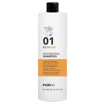 Поживний шампунь для сухого та пошкодженого волосся Puring 01 Richness Nourishing Shampoo, 1000 мл