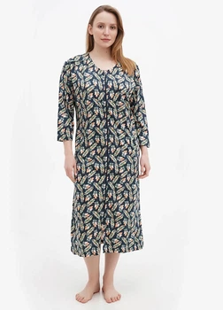 Халат Wild Love 2XL темно-синий 84004