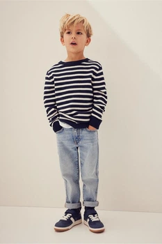 Светр H&M х10025 синій 110-116