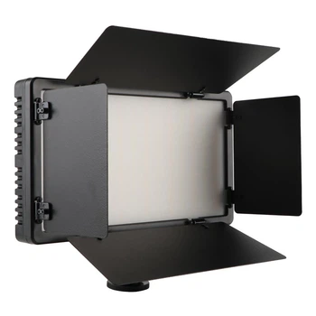 Светодиодная led панель rgb освещение для фото и видеосъемки led панель rgb light 21cm u-600 цвет черный