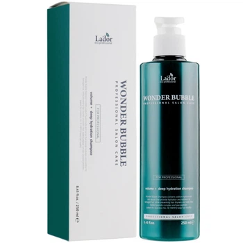 Шампунь двойного действия для увлажнения и объема волос La'dor Wonder Bubble Shampoo 250 мл (8809500817413)