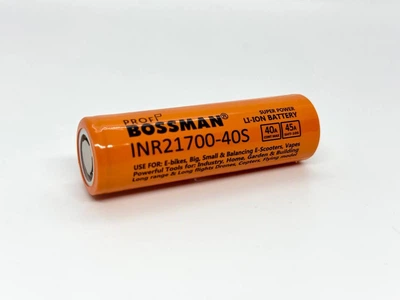 Аккумулятор Высокотоковый Bossman Profi Li-ion 3.7V 4000mAh INR21700-40S