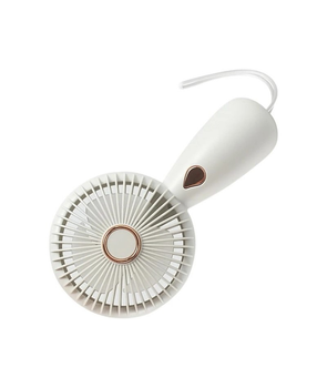 Вентилятор ручний Mini Fan ZB103 акумуляторний Білий
