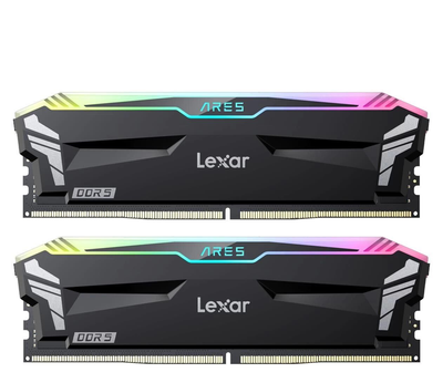 Оперативная память Lexar 32GB (2x16GB) 6400MHz CL32 Ares Gaming RGB (LD5EU016G-R6400GDLA) EU