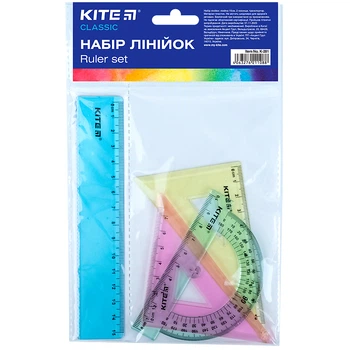 Набір для креслення Kite Classic, 4 предмета (K-281)