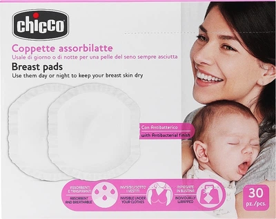 Прокладки для груди, 30 шт. - Chicco 30шт (1161119-141542)