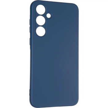 Чехол Fiji Full Soft Premium для Samsung Galaxy M55 5G (M556) противоударный бампер с микрофиброй Dark Blue