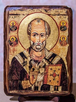 Икона Николай святой (на дереве 170*230 мм)