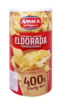 Чипсы Amica Chips Eldorada Tradizionale Can Potato Chips 400г