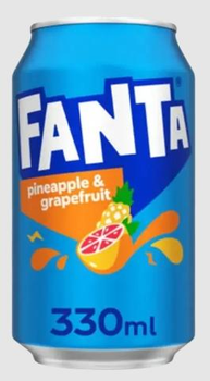 Газированный напиток Fanta Pineapple Grapefruit 330мл