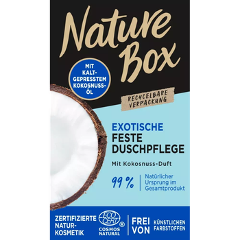 Твердий гель для душу Nature Box Kokosnuss - Duft 100 g