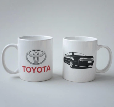 Подарочная чашка с принтом Тойота (Toyota) Mark New 330 мл.