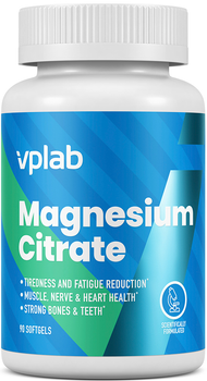 Suplement diety VPLab Magnensium Citrate 90 kapsułek (5060255359587)