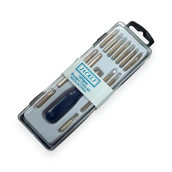 Отвертка с прецизионными насадками Jackly Student Tools Kit набор 15+1 в коробочке