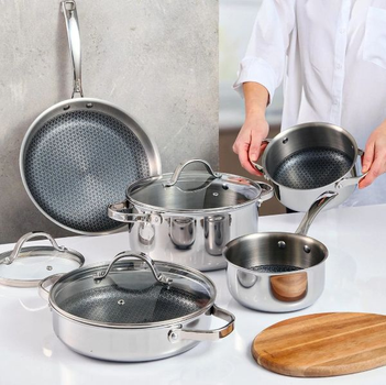 Каструля Tescoma SteelCRAFT з кришкою 20 см 3.0 л (780572)