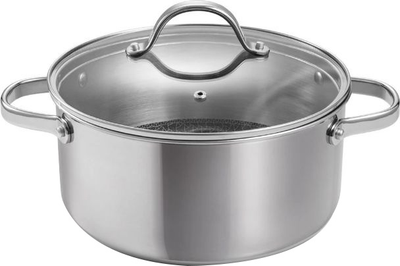 Кастрюля Tescoma SteelCRAFT с крышкой 24 см 5.0 л (780574)