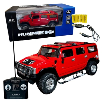 Джип Meizhi Hummer H2 на радиоуправлении Красный (2026), масштаб 1:14