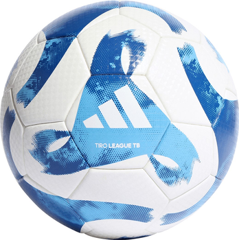 Футбольний м'яч Adidas Teamwear Tiro League Thermally Bonded HT2429 розмір №5 White and blue (4065432826044)