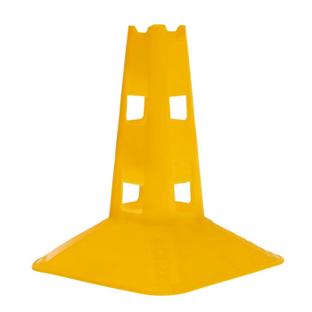 Конус фішка спортивна з отворами для штанги SP-Sport 7158 висота 23см Yellow