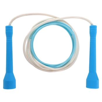 Скакалка с PVC тросом SP-Sport 8634 длина 2,8м White-Blue