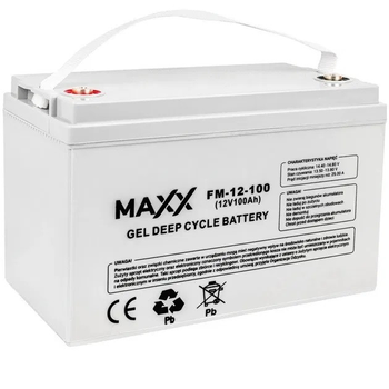 Гелевый аккумулятор Maxx FM-12-100 Gel Deep Cycle Battery 12V 100Ah