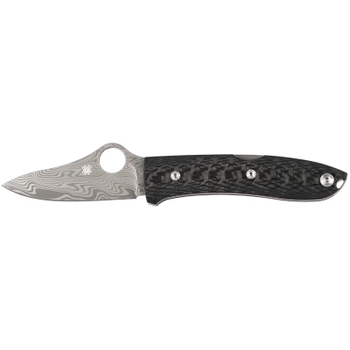 Ніж Spyderco SpyOpera Carbon Fiber Damasteel Thor (C255CFPD)