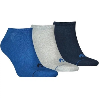 Носки Head Sneaker 3P Unisex 761010001-001 3 пари Синій/Сірий 35-38 (8718824970288)