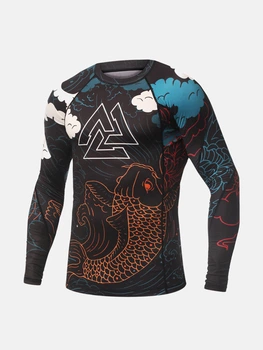 Рашгард Koi Rashguard Long Sleeve Blue Orange Red M (501422-957-M)