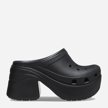 Chodaki damskie na słupku Crocs Siren Clogs 208547-BLACK 37;38 Czarne (196265461431)