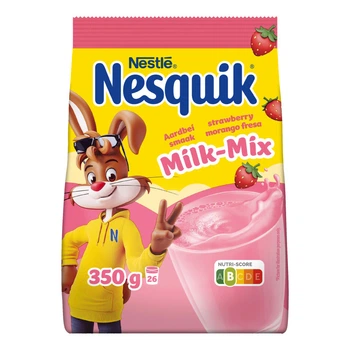 Какао Nesquik Milk Mix с клубникой 350 г