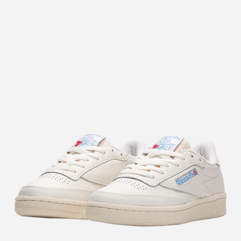 Sneakersy damskie do kostki Reebok Club C 85 Vintage W 100007798 38 Kremowe (4065418131643)