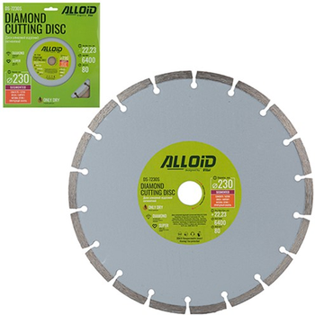 Диск алмазный отрезной сегментный Alloid 230 мм (DS-7230S)