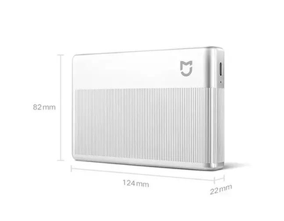 Мобільний принтер Mijia Instant Photo Printer 1S Set BHR8795CN Silver