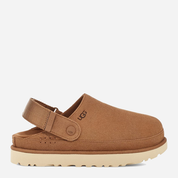 Chodaki damskie na platformie UGG Goldenstar Clog W 1138252-CHESTNUT 40 Brązowe (196565243461)