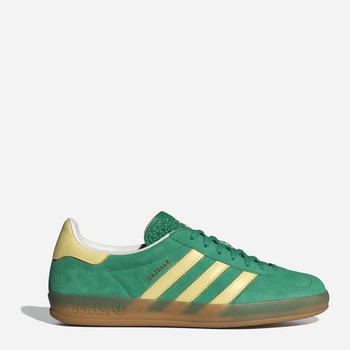 Жіночі кеди низькі adidas Gazelle Indoor IH7500 40.5 Зелені (4067888376319)