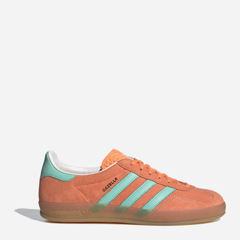 Tenisówki damskie do kostki adidas Gazelle Indoor IH7499 44.5 Pomarańczowe (4067888370973)