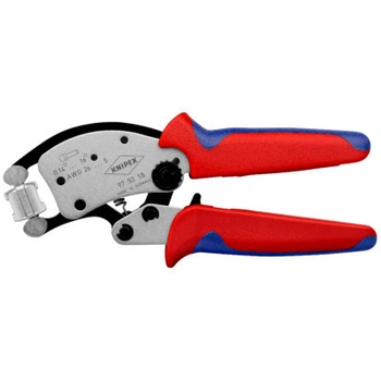 Затискач для клем KNIPEX с поворотной головкой, для контактных гильз (97 53 18)