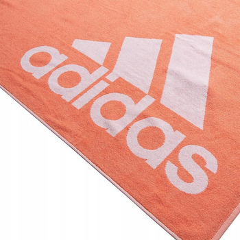 Рушник Adidas спортивний 70 x 140 см Кораловий (4066752719184)