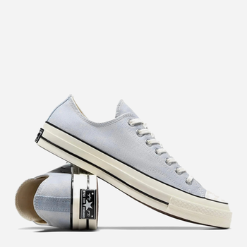 Жіночі кеди низькі Converse Chuck 70 Vintage Canvas A06522C 39.5 Блакитні (194434698978)