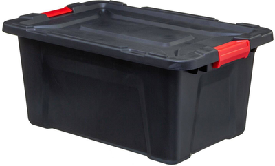 Pojemnik 5five Simply Smart plastikowy z pokrywą na zawiasach 55 l (3560238677650)