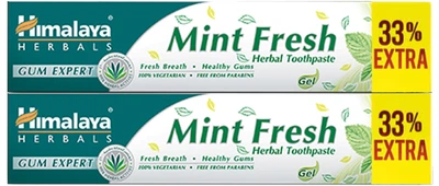 Набір Himalaya Herbals Освіжаюча зубна паста-гель Mint Fresh 75 г х 2 шт (8902561411382)