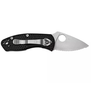 Ніж Spyderco Ambitious Serrated Black (C148SBK)