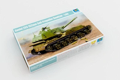 Збірна модель 1/35 152-мм самохідна гаубиця 2С3 "Акація" (пізніша версія) Trumpeter 05567