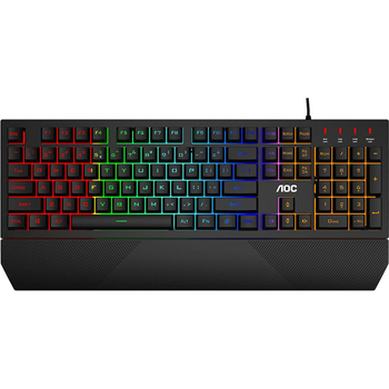 Клавиатура AOC GK200 Rainbow LED USB (m408507)