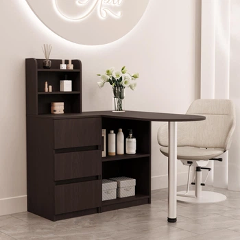 Столик для манікюру Furnigrade МС3 венге 114х110х90
