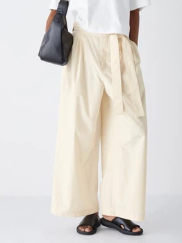 Брюки женские Uniqlo 67919787 2 Молочные (1159810885)