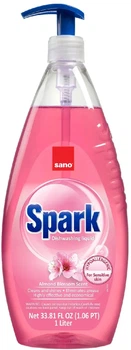 Засіб для миття посуду Sano Spark Мигдаль 1 л (7290108350555)