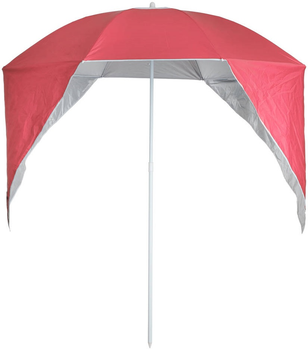 Parasol plażowy Intex składany parawan 2w1 czerwony (5902973426755)