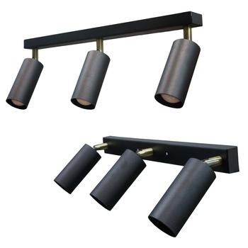 Светильник в стиле лофт MSK Electric Tube спот с поворотным механизмом NL 1105-3