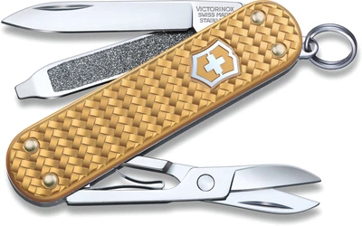 Нож Victorinox Classic SD Precious Alox Brass Gold (Vx06221.408G)